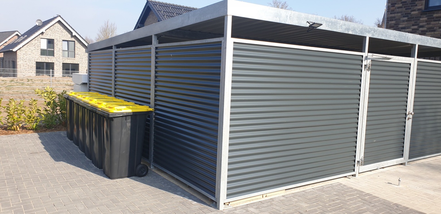 Fahrrad oder Mülltonnen Garage / Gartenhaus Anton Industrieservice